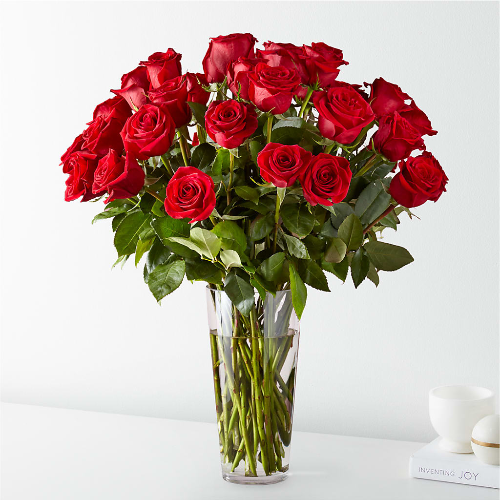 Long Stem Red Rose Bouquet – DANDELIONS ALL THINGS WEDDINGS & EVENTS, Germanton NC