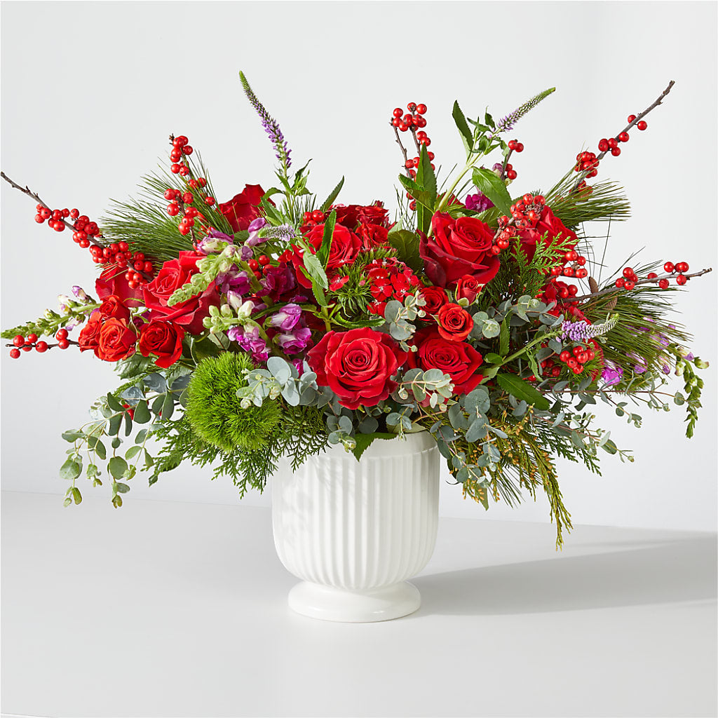 Big Red Bow Bouquet – DANDELIONS ALL THINGS WEDDINGS & EVENTS, Germanton NC
