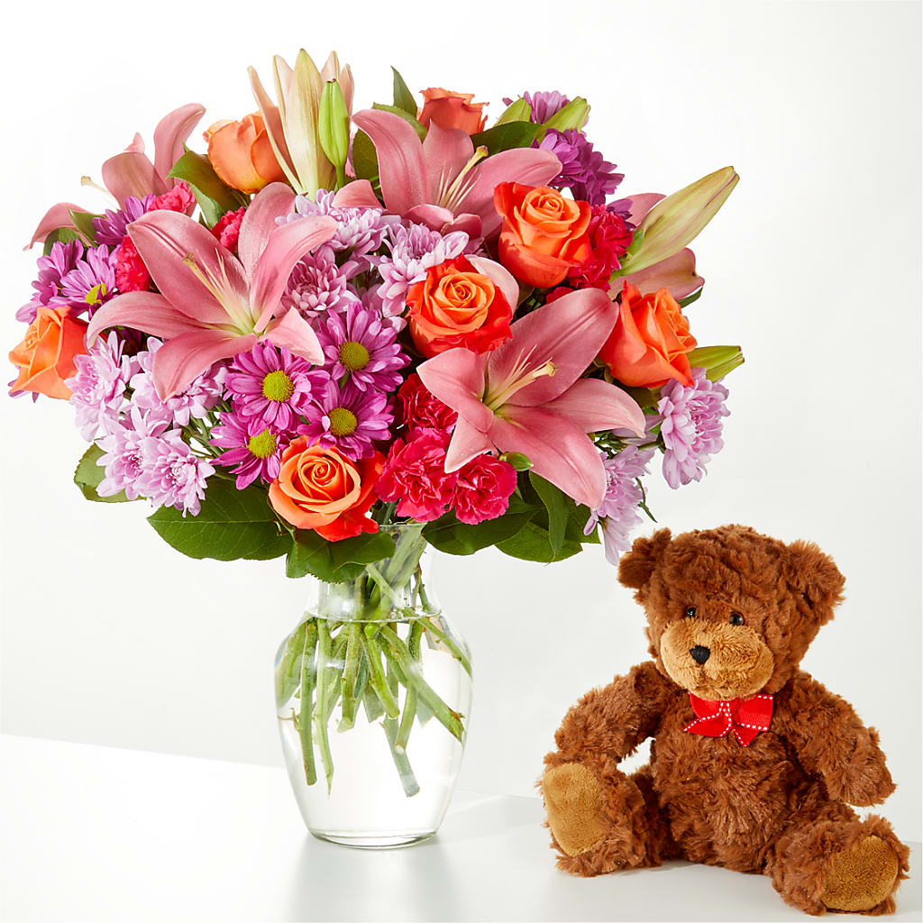 One and Only Bouquet and Bear Bundle – DANDELIONS ALL THINGS WEDDINGS & EVENTS, Germanton NC