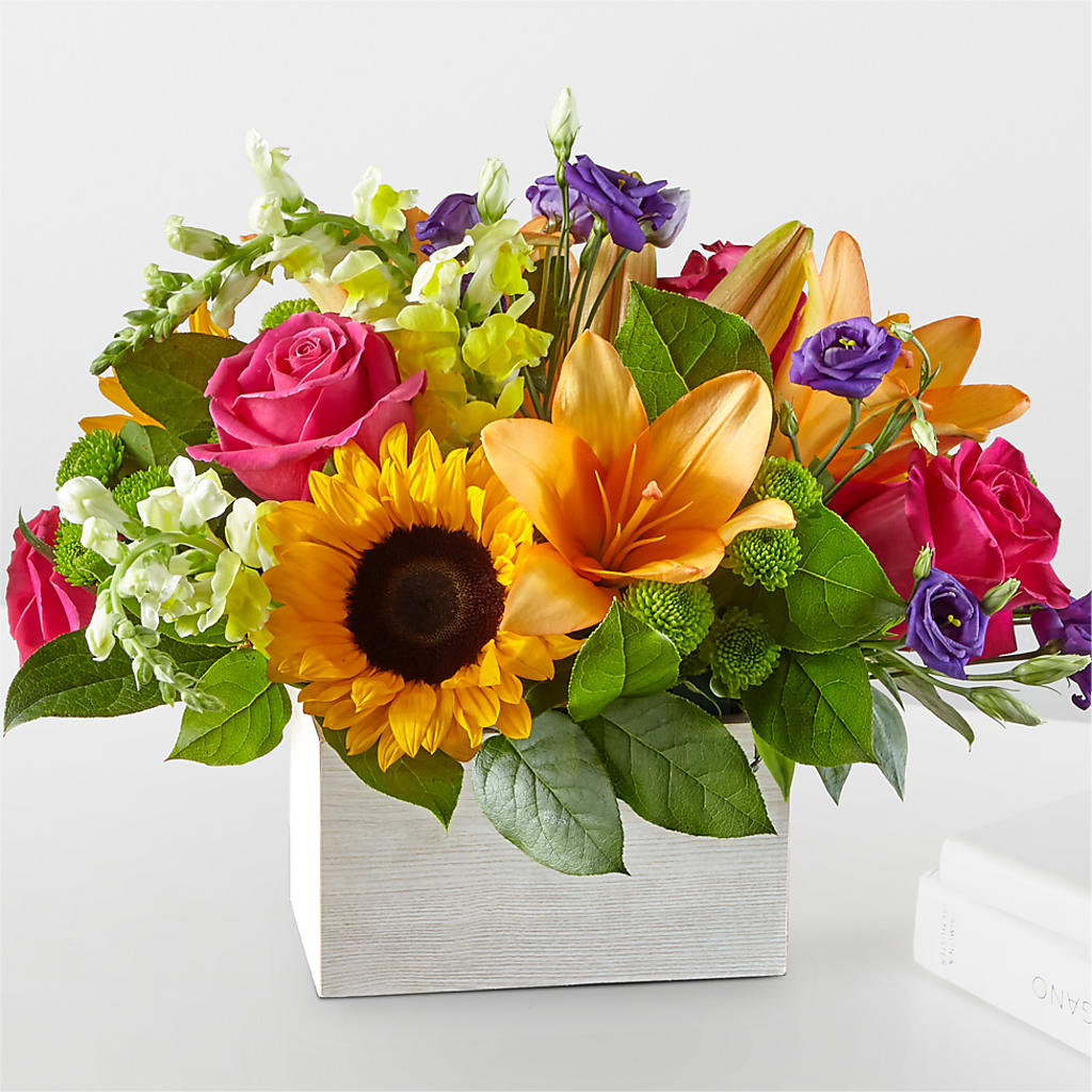 Best Day Box Bouquet – DANDELIONS ALL THINGS WEDDINGS & EVENTS, Germanton NC