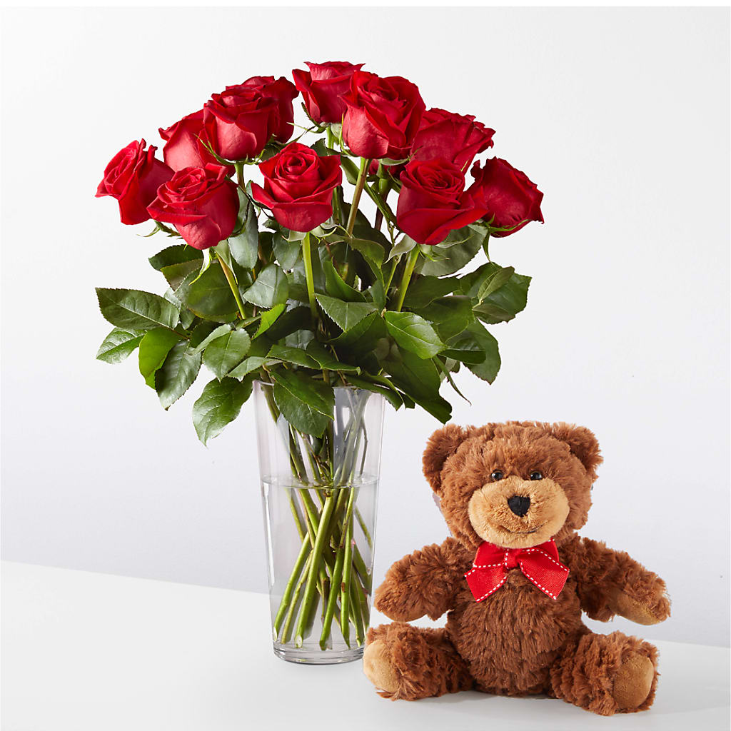 Tango In Paris Bouquet & Bear Set – DANDELIONS ALL THINGS WEDDINGS & EVENTS, Germanton NC