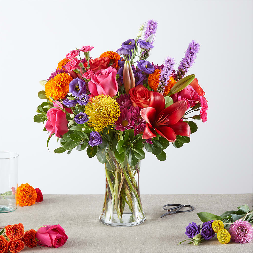 Feast of Color – A Florist Original – DANDELIONS ALL THINGS WEDDINGS & EVENTS, Germanton NC
