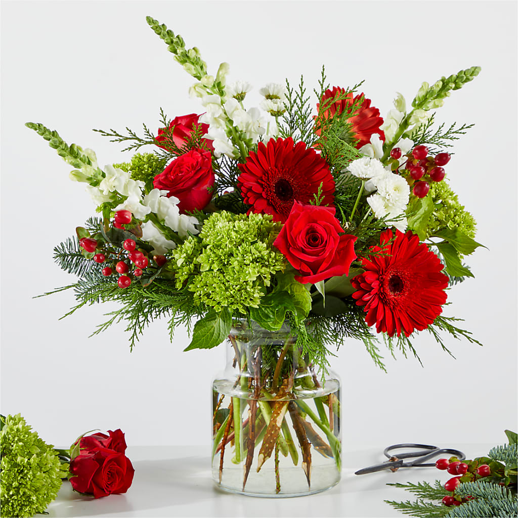 Merry Moment Bouquet – A Florist Original – DANDELIONS ALL THINGS WEDDINGS & EVENTS, Germanton NC