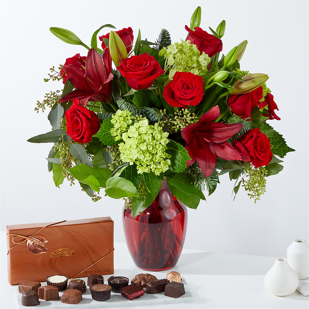 Merry Days Bouquet and Chocolate Gift Set – DANDELIONS ALL THINGS WEDDINGS & EVENTS, Germanton NC