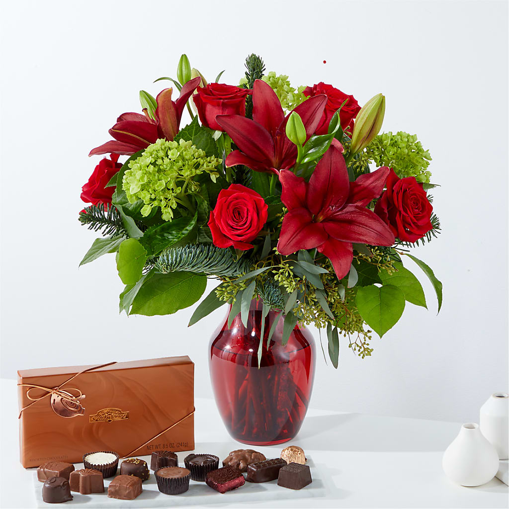Merry Days Bouquet and Chocolate Gift Set – DANDELIONS ALL THINGS WEDDINGS & EVENTS, Germanton NC