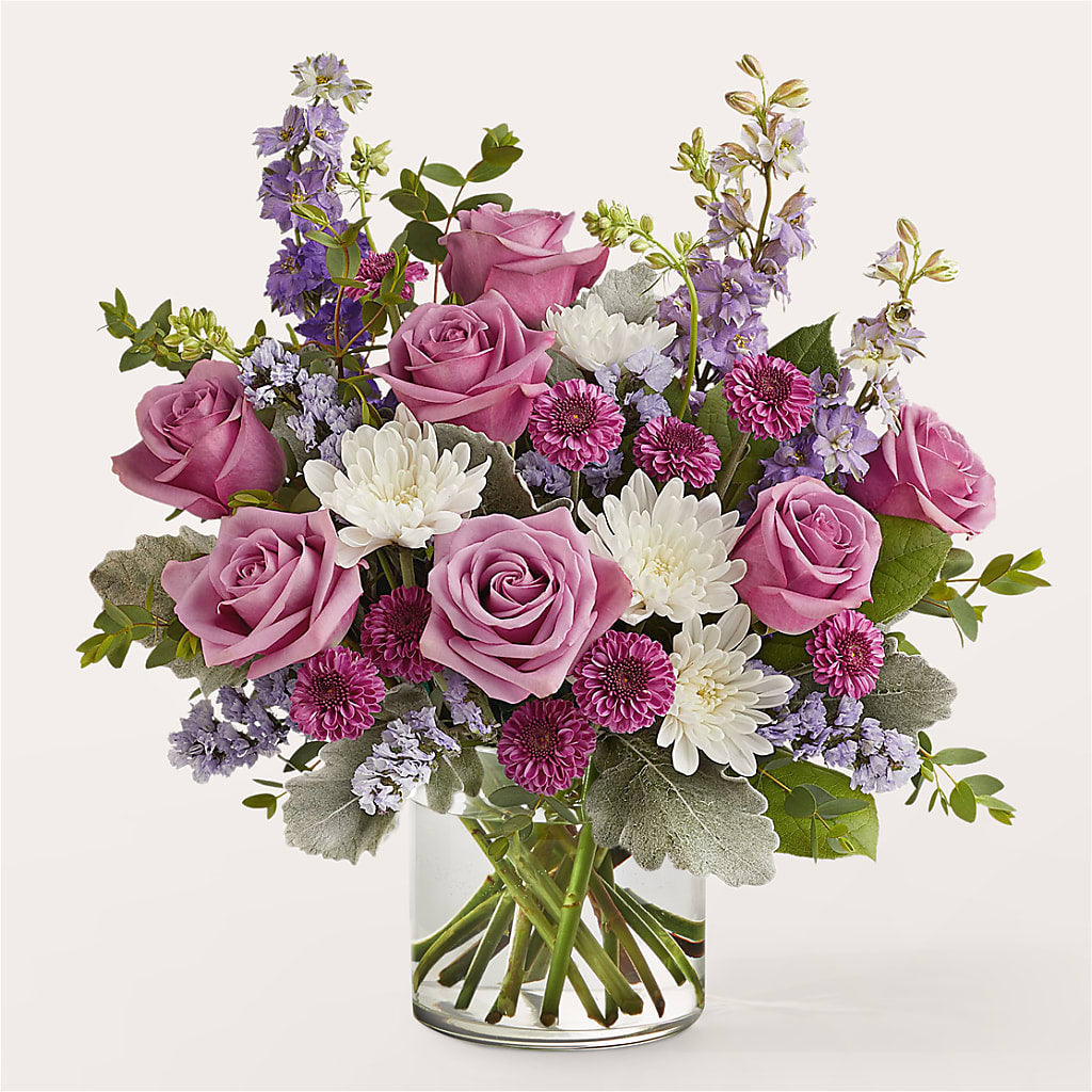Violet Frost Bouquet – DANDELIONS ALL THINGS WEDDINGS & EVENTS, Germanton NC