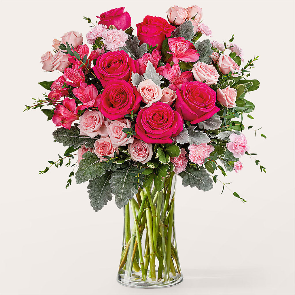 Tickled Pink Bouquet – DANDELIONS ALL THINGS WEDDINGS & EVENTS, Germanton NC