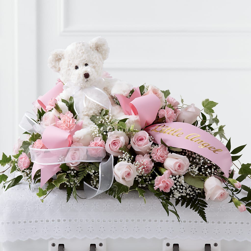 Touch of Sympathy Casket Spray – DANDELIONS ALL THINGS WEDDINGS & EVENTS, Germanton NC