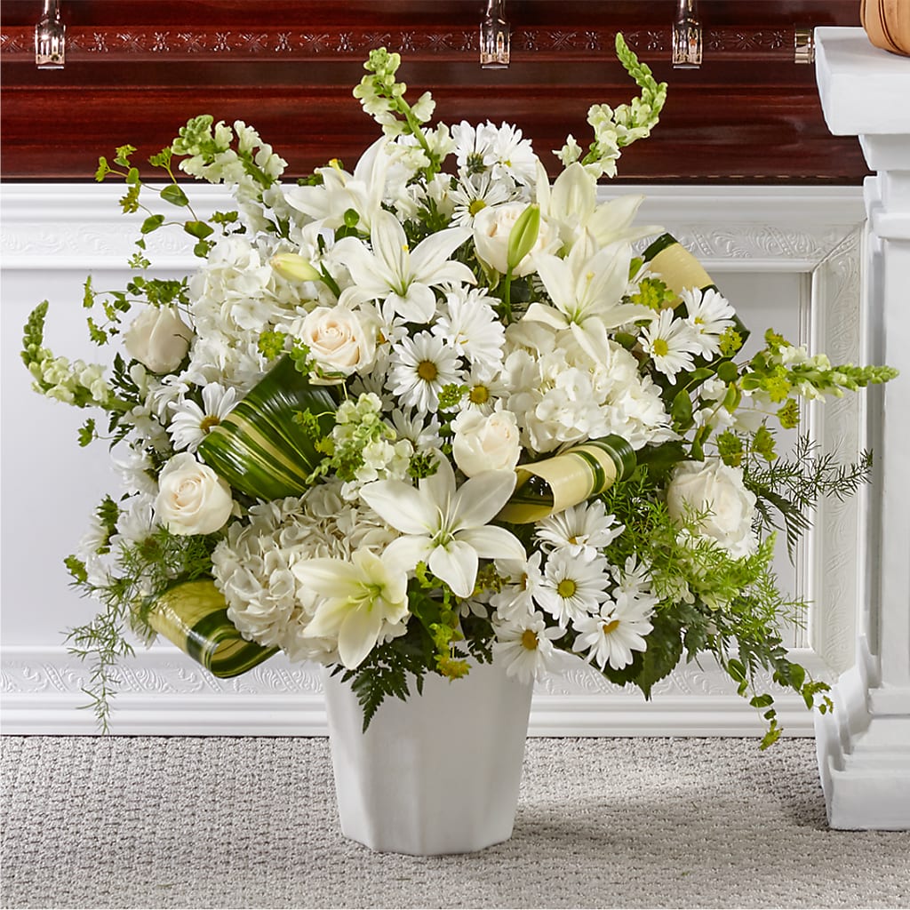 Thoughts of Tranquility Floor Basket – DANDELIONS ALL THINGS WEDDINGS & EVENTS, Germanton NC