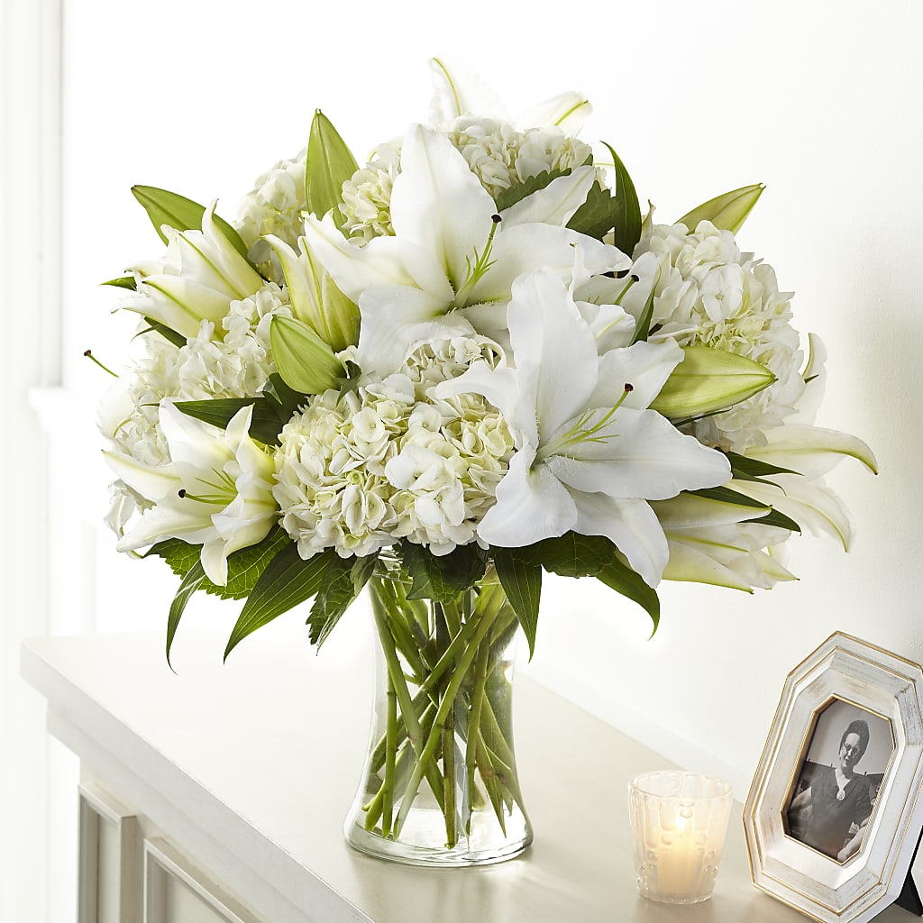 Compassionate Lily Bouquet – DANDELIONS ALL THINGS WEDDINGS & EVENTS, Germanton NC
