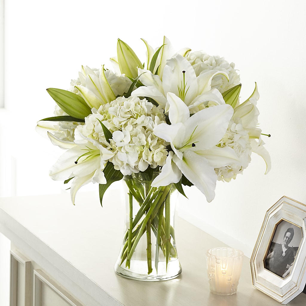 Compassionate Lily Bouquet – DANDELIONS ALL THINGS WEDDINGS & EVENTS, Germanton NC