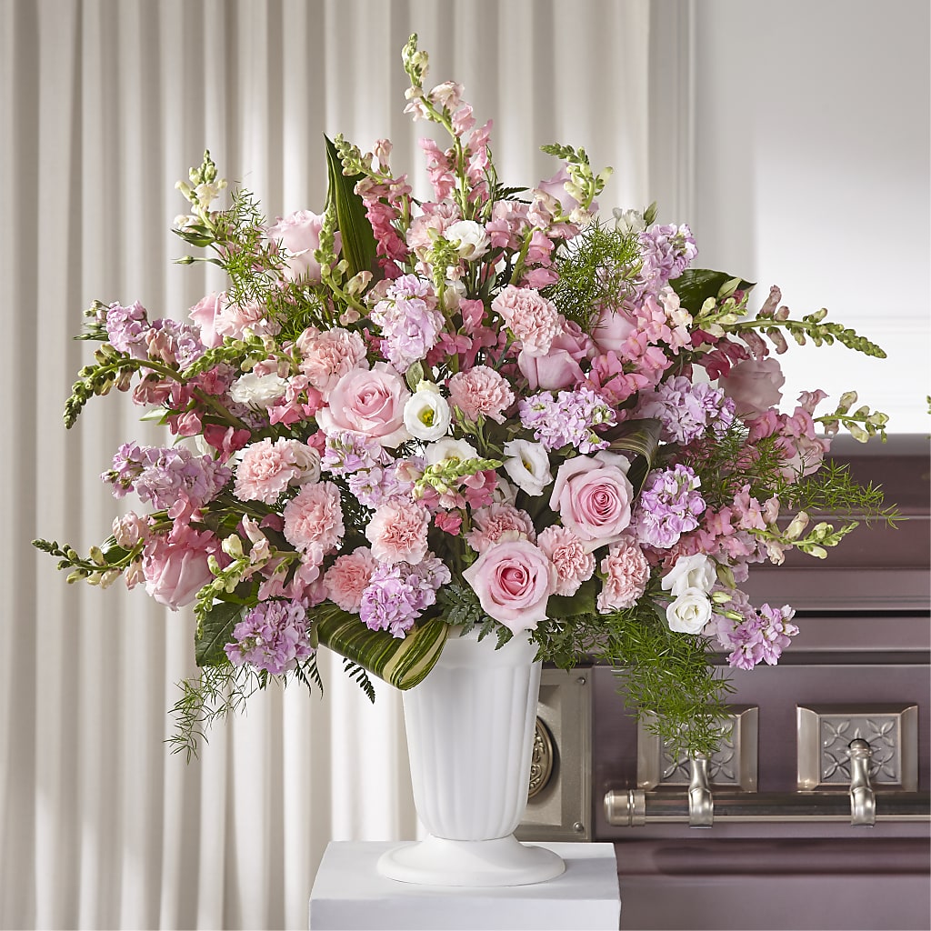 Divine Comfort Arrangement – DANDELIONS ALL THINGS WEDDINGS & EVENTS, Germanton NC