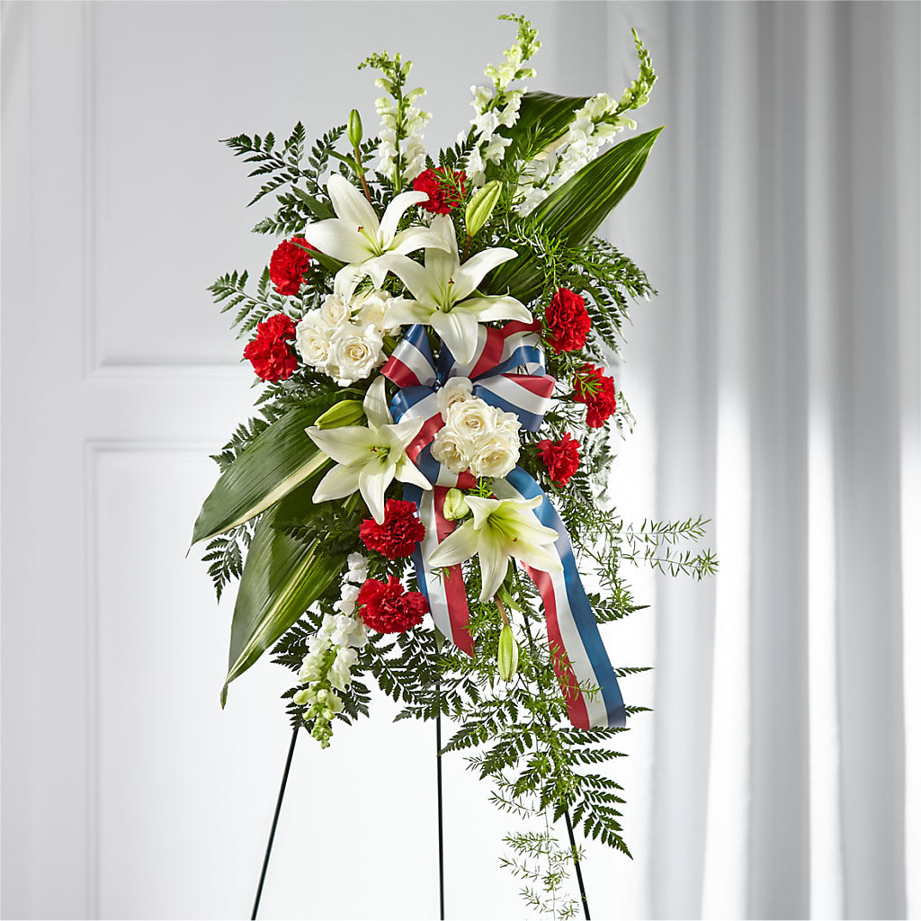 Stars of Life Standing Spray – DANDELIONS ALL THINGS WEDDINGS & EVENTS, Germanton NC