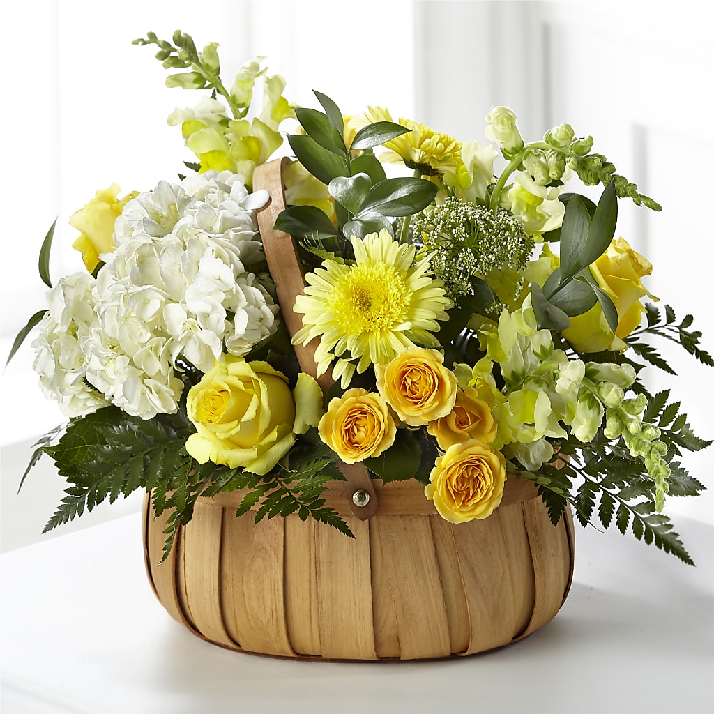 Rustic Remembrance Basket – DANDELIONS ALL THINGS WEDDINGS & EVENTS, Germanton NC