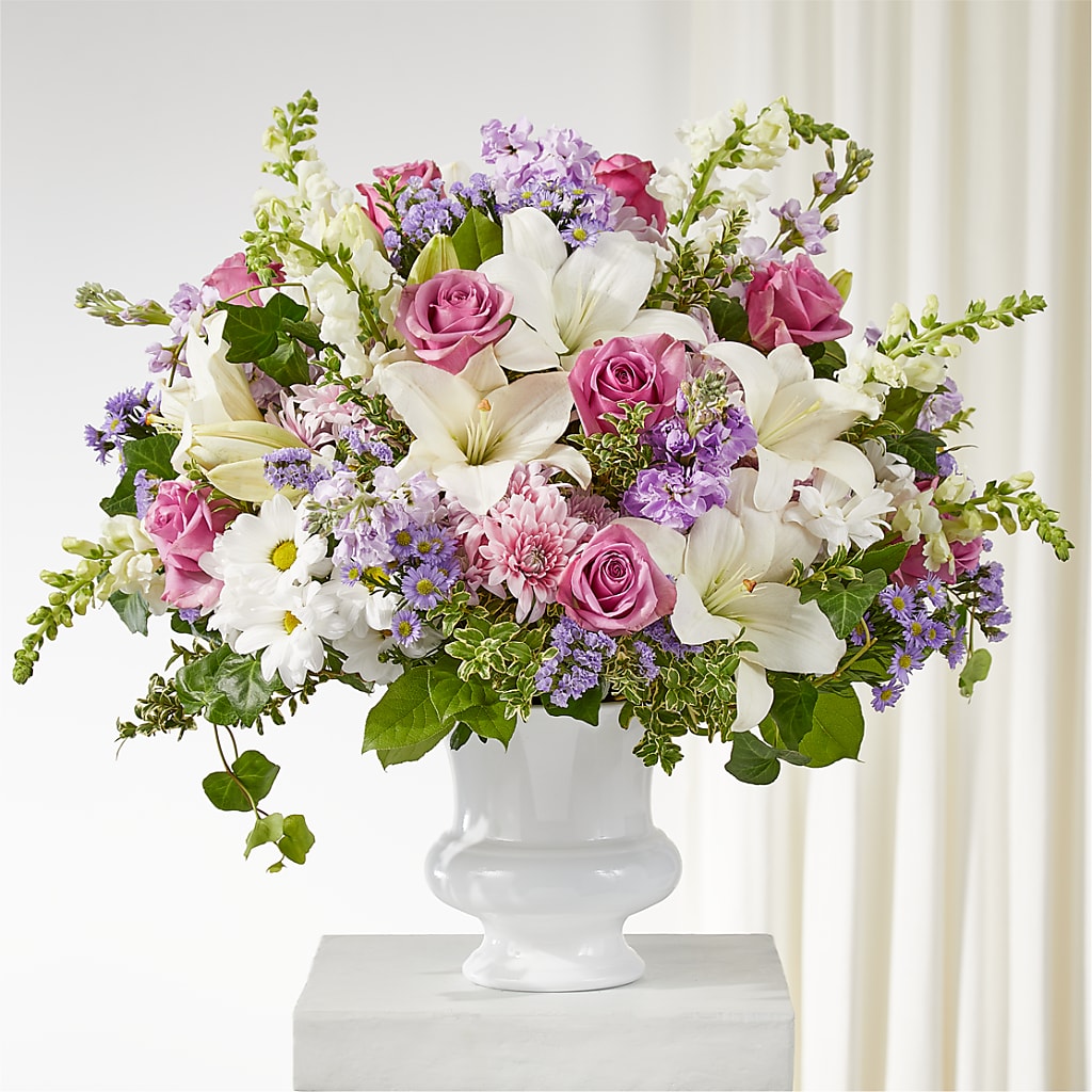Remarkable Life Urn Arrangement – DANDELIONS ALL THINGS WEDDINGS & EVENTS, Germanton NC