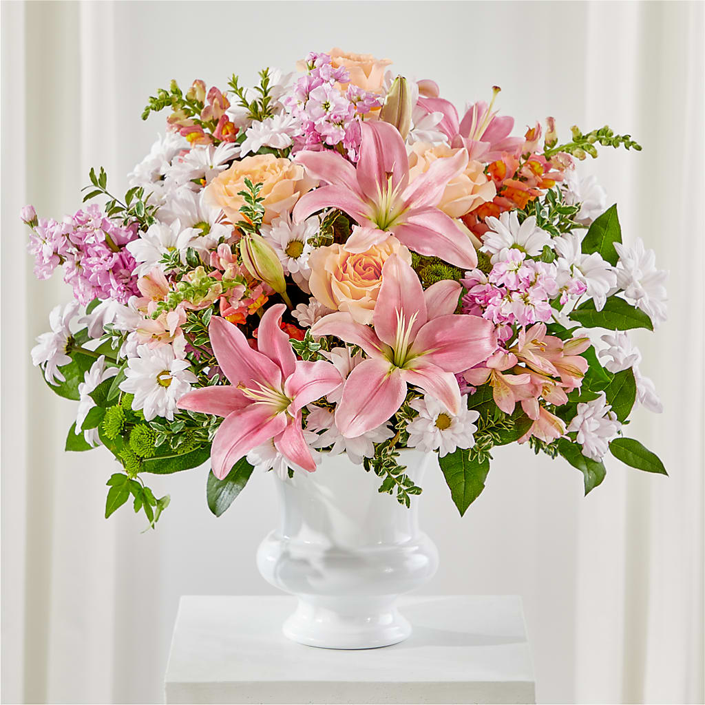 Heartfelt Gesture Urn Arrangement – DANDELIONS ALL THINGS WEDDINGS & EVENTS, Germanton NC