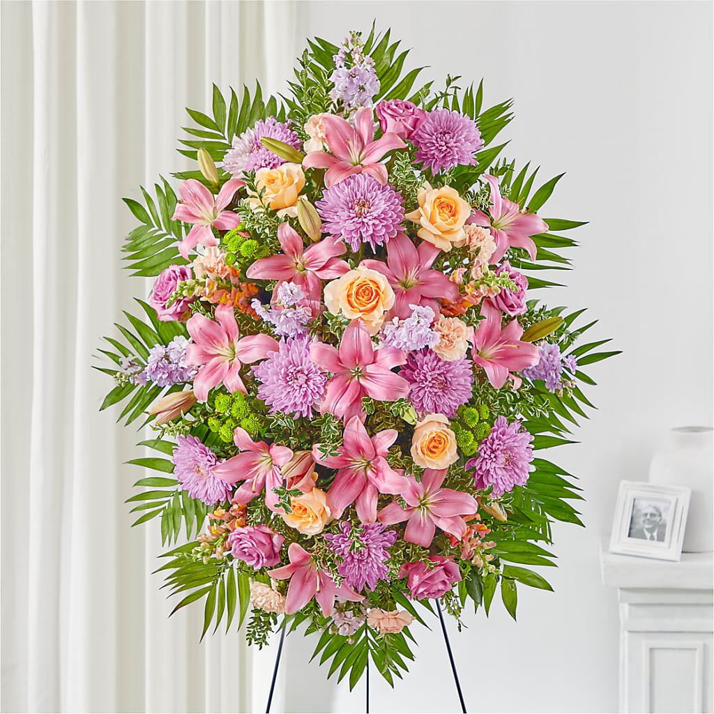 Love & Light Standing Spray – DANDELIONS ALL THINGS WEDDINGS & EVENTS, Germanton NC