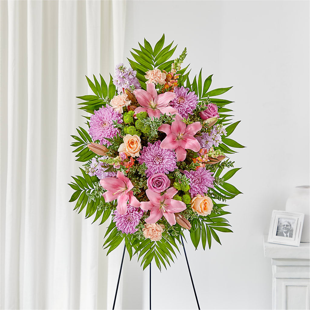 Love & Light Standing Spray – DANDELIONS ALL THINGS WEDDINGS & EVENTS, Germanton NC