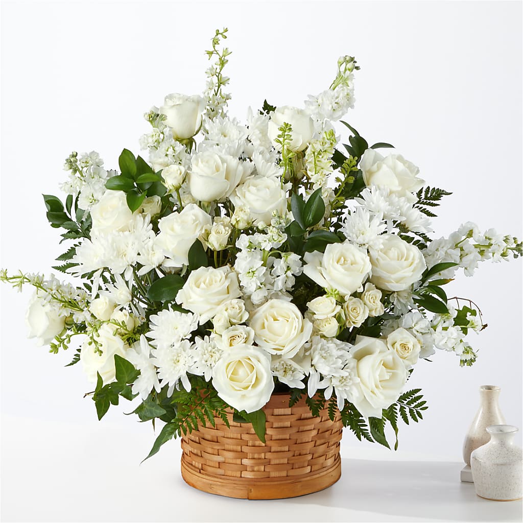 Heartfelt Condolences Arrangement – DANDELIONS ALL THINGS WEDDINGS & EVENTS, Germanton NC