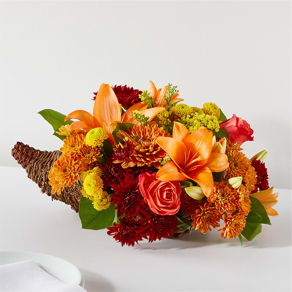 Bouquet of Blessings Cornucopia – DANDELIONS ALL THINGS WEDDINGS & EVENTS, Germanton NC