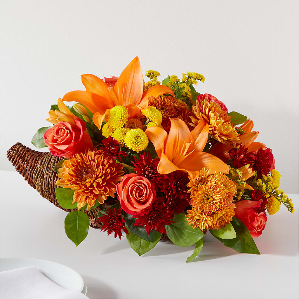 Bouquet of Blessings Cornucopia – DANDELIONS ALL THINGS WEDDINGS & EVENTS, Germanton NC