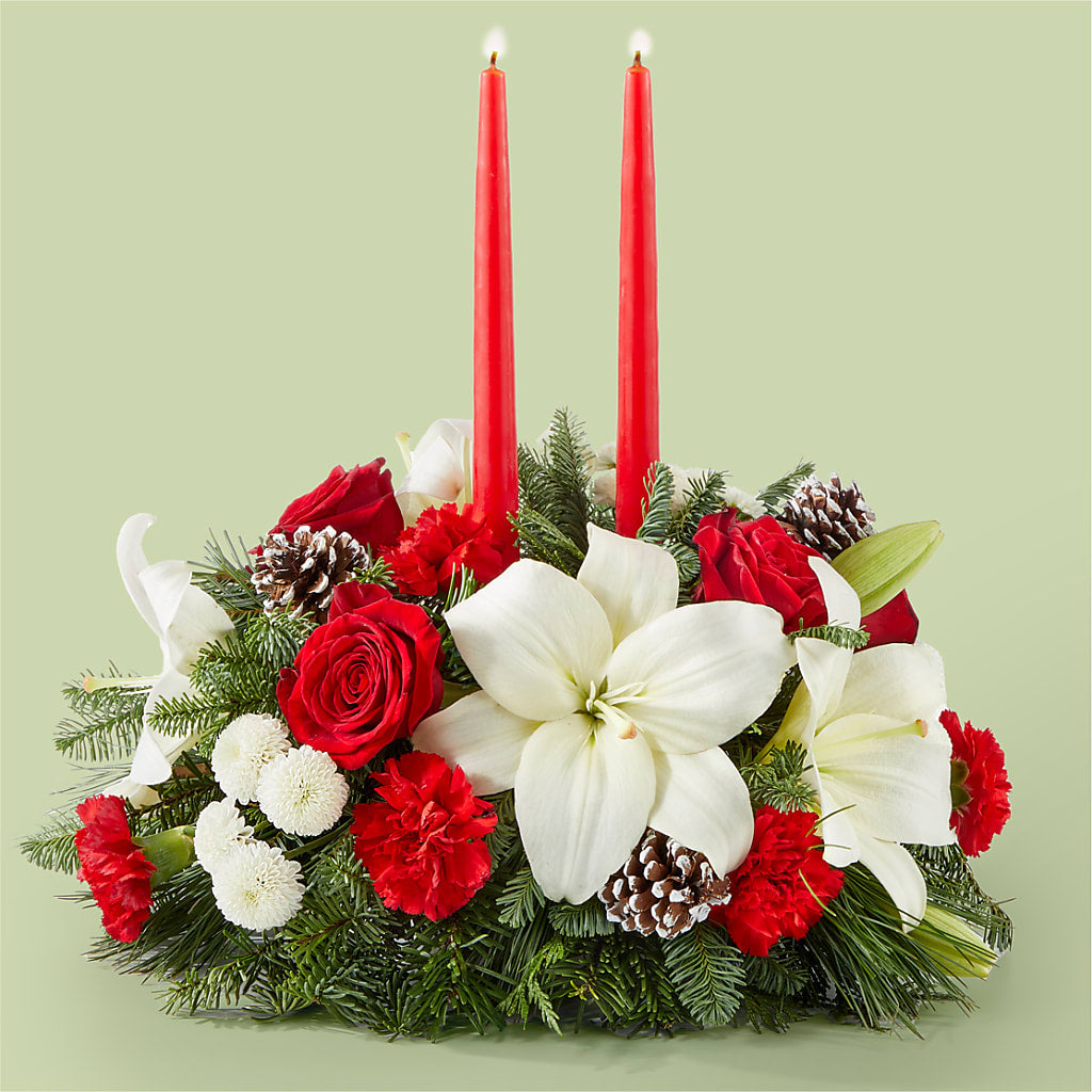 Seasonal Festivities Centerpiece – DANDELIONS ALL THINGS WEDDINGS & EVENTS, Germanton NC