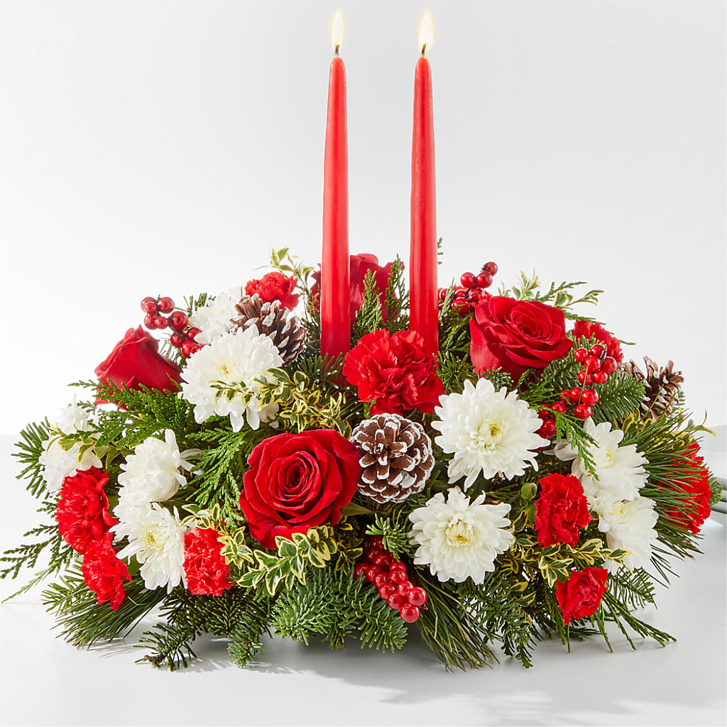 Holiday Soiree Centerpiece – DANDELIONS ALL THINGS WEDDINGS & EVENTS, Germanton NC
