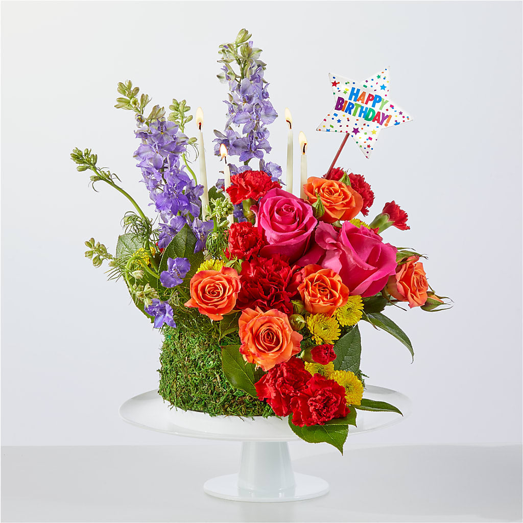 Best Year Yet Floral Cake – DANDELIONS ALL THINGS WEDDINGS & EVENTS, Germanton NC