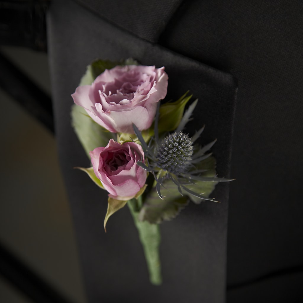 Veronica Boutonniere – DANDELIONS ALL THINGS WEDDINGS & EVENTS, Germanton NC