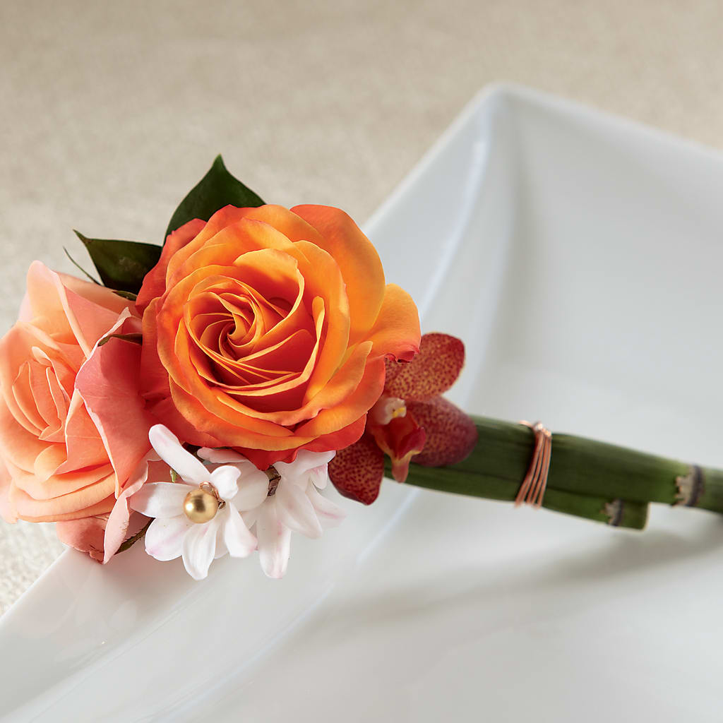 Sunset Dream Boutonniere – DANDELIONS ALL THINGS WEDDINGS & EVENTS, Germanton NC