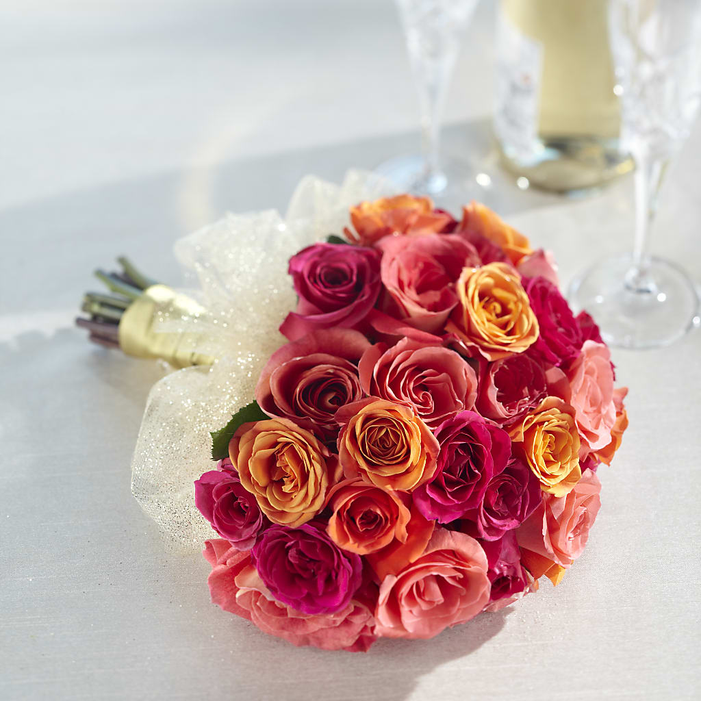 Sweet Roses Bouquet – DANDELIONS ALL THINGS WEDDINGS & EVENTS, Germanton NC