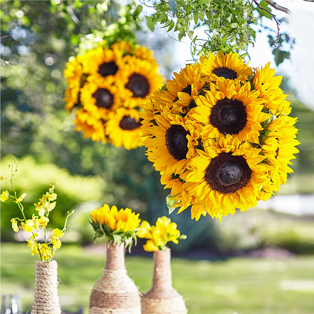 Sublime Garden Hanging Arrangement – DANDELIONS ALL THINGS WEDDINGS & EVENTS, Germanton NC