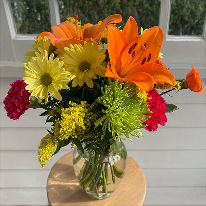 Bold & Bright – A Florist Original – DANDELIONS ALL THINGS WEDDINGS & EVENTS, Germanton NC
