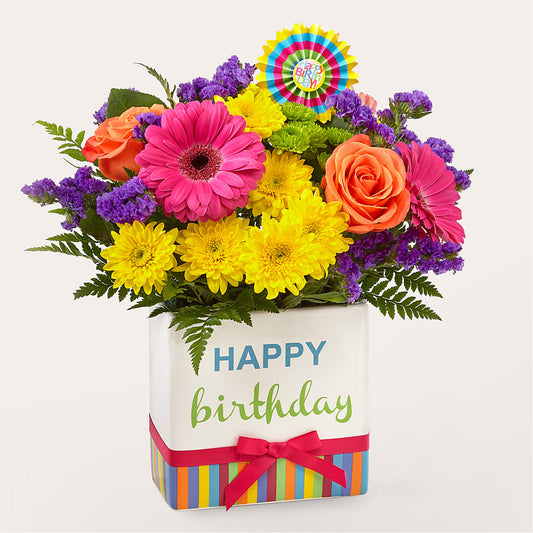 Birthday Brights Bouquet – DANDELIONS ALL THINGS WEDDINGS & EVENTS, Germanton NC