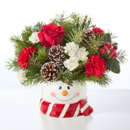 Jolly Snowman Bouquet – DANDELIONS ALL THINGS WEDDINGS & EVENTS, Germanton NC