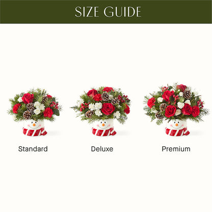 Jolly Snowman Bouquet – DANDELIONS ALL THINGS WEDDINGS & EVENTS, Germanton NC