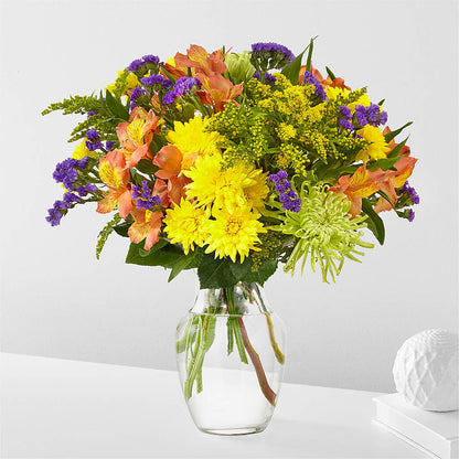 Marmalade Skies Bouquet – DANDELIONS ALL THINGS WEDDINGS & EVENTS, Germanton NC