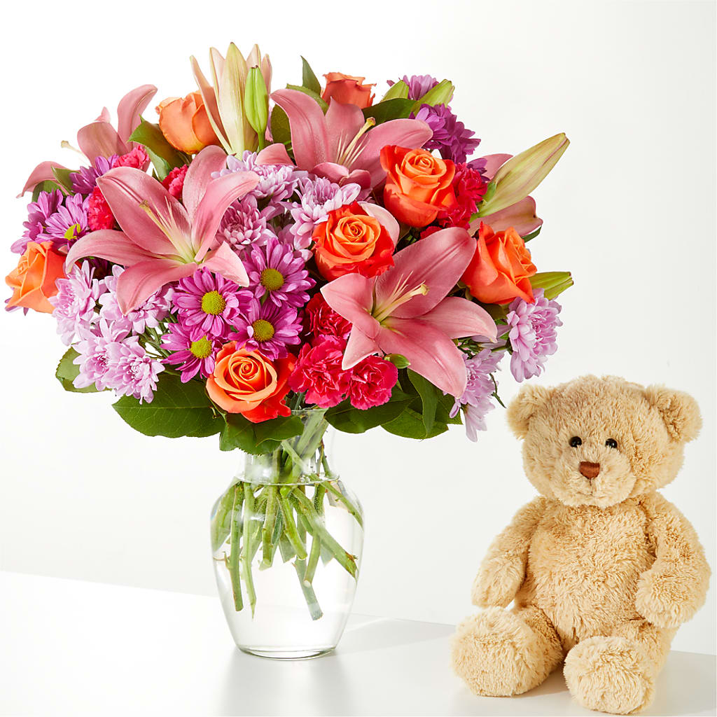 One and Only Bouquet and Bear Bundle – DANDELIONS ALL THINGS WEDDINGS & EVENTS, Germanton NC