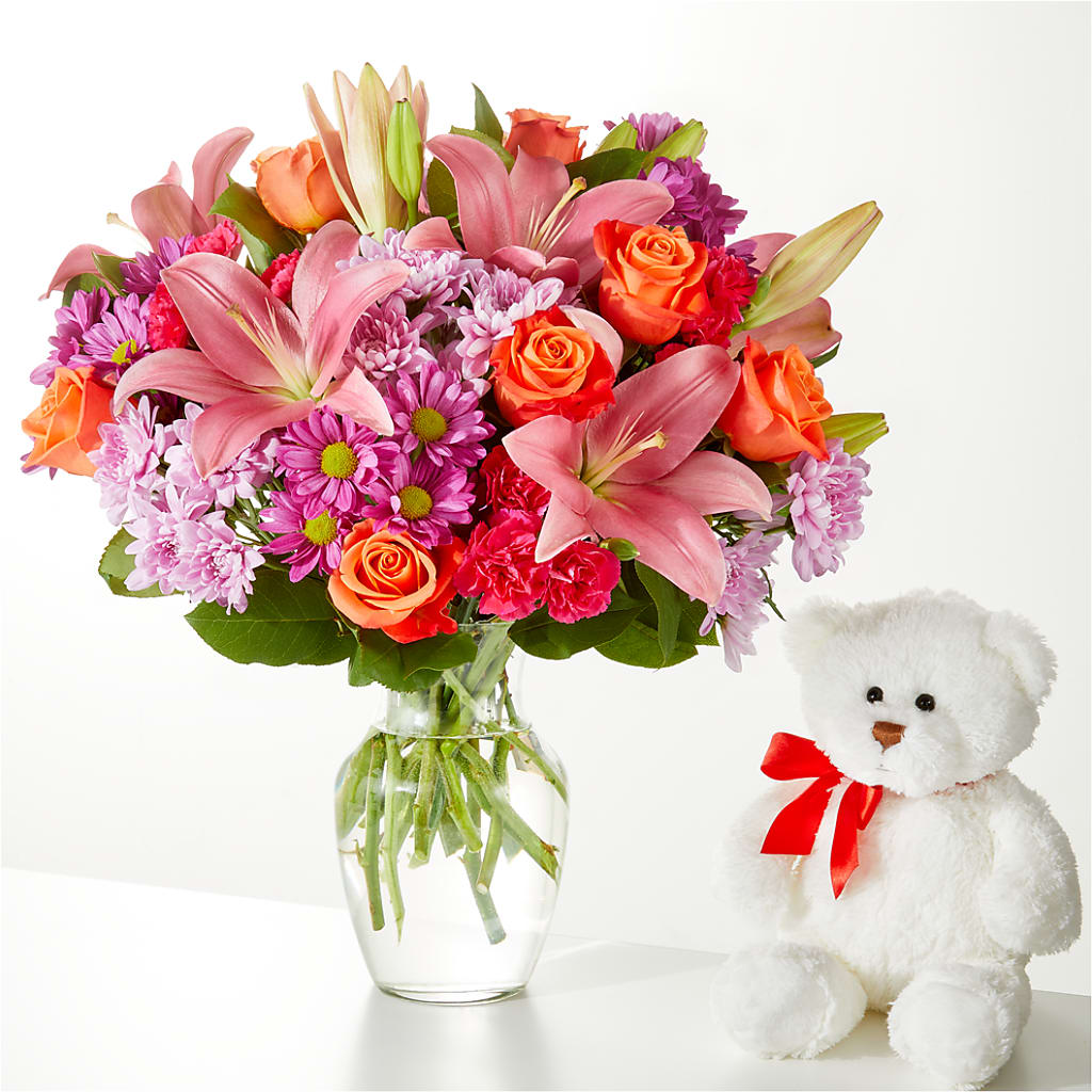 One and Only Bouquet and Bear Bundle – DANDELIONS ALL THINGS WEDDINGS & EVENTS, Germanton NC