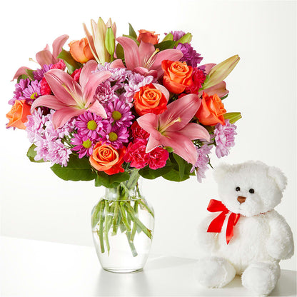 One and Only Bouquet and Bear Bundle – DANDELIONS ALL THINGS WEDDINGS & EVENTS, Germanton NC