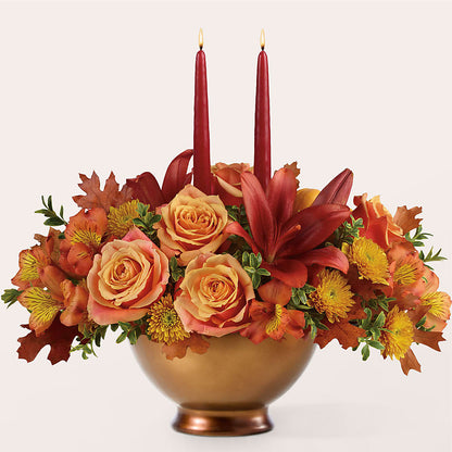 Harvest Table Centerpiece – DANDELIONS ALL THINGS WEDDINGS & EVENTS, Germanton NC