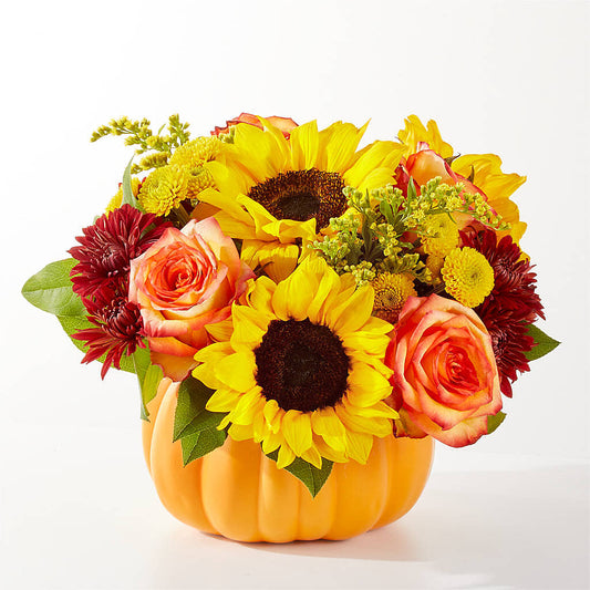 Golden Gourd Pumpkin Bouquet – DANDELIONS ALL THINGS WEDDINGS & EVENTS, Germanton NC