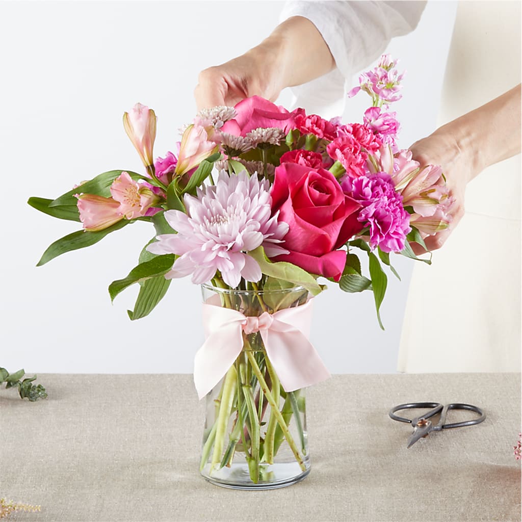 Pink Ribbon - A Florist Original – DANDELIONS ALL THINGS WEDDINGS & EVENTS, Germanton NC