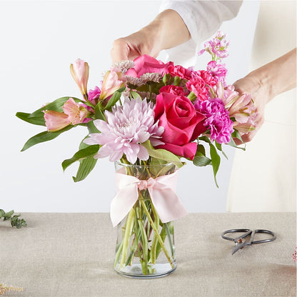 Pink Ribbon - A Florist Original – DANDELIONS ALL THINGS WEDDINGS & EVENTS, Germanton NC