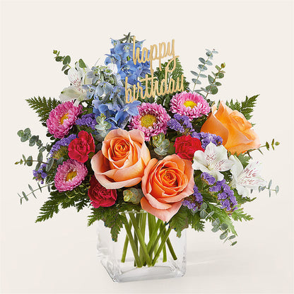 Birthday Bash Bouquet – DANDELIONS ALL THINGS WEDDINGS & EVENTS, Germanton NC
