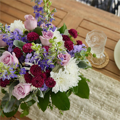 Violet Frost Bouquet – DANDELIONS ALL THINGS WEDDINGS & EVENTS, Germanton NC