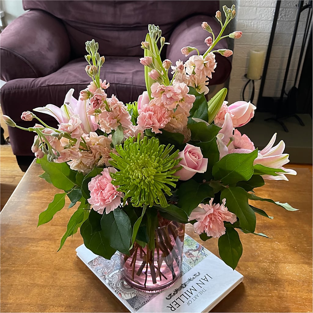 Pretty in Pink Bouquet – DANDELIONS ALL THINGS WEDDINGS & EVENTS, Germanton NC