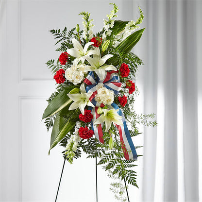 Stars of Life Standing Spray – DANDELIONS ALL THINGS WEDDINGS & EVENTS, Germanton NC
