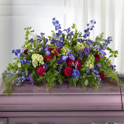 Always Treasured Casket Spray – DANDELIONS ALL THINGS WEDDINGS & EVENTS, Germanton NC
