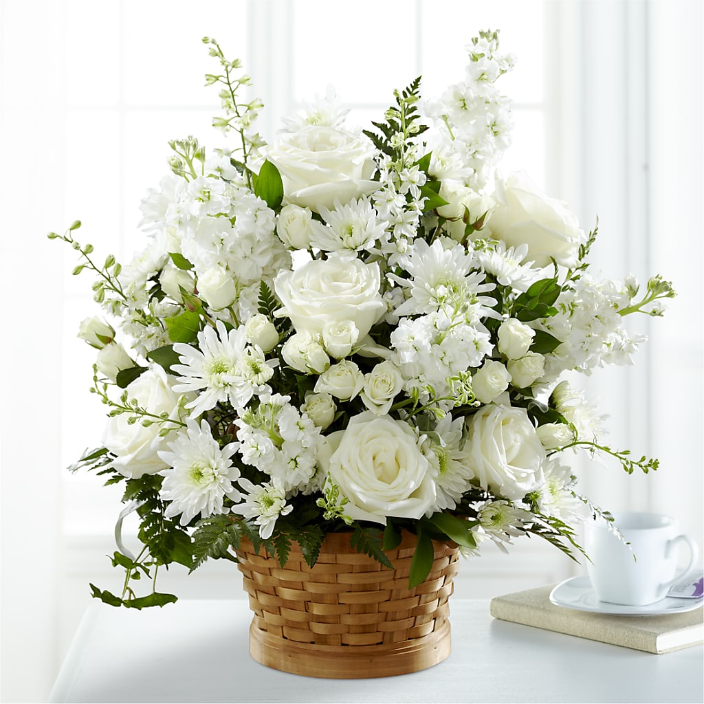 Heartfelt Condolences Arrangement – DANDELIONS ALL THINGS WEDDINGS & EVENTS, Germanton NC